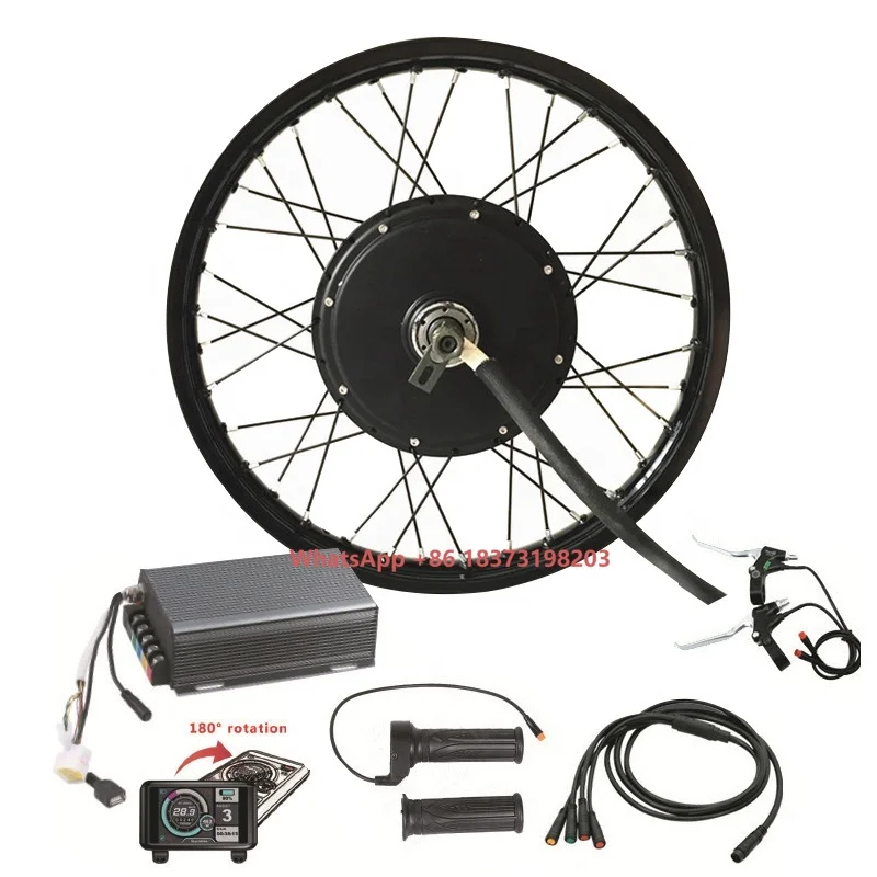Ebike 48v 72v QS V3 5000w Moto - 72V 100A Sabvoton Controller 评论和价格