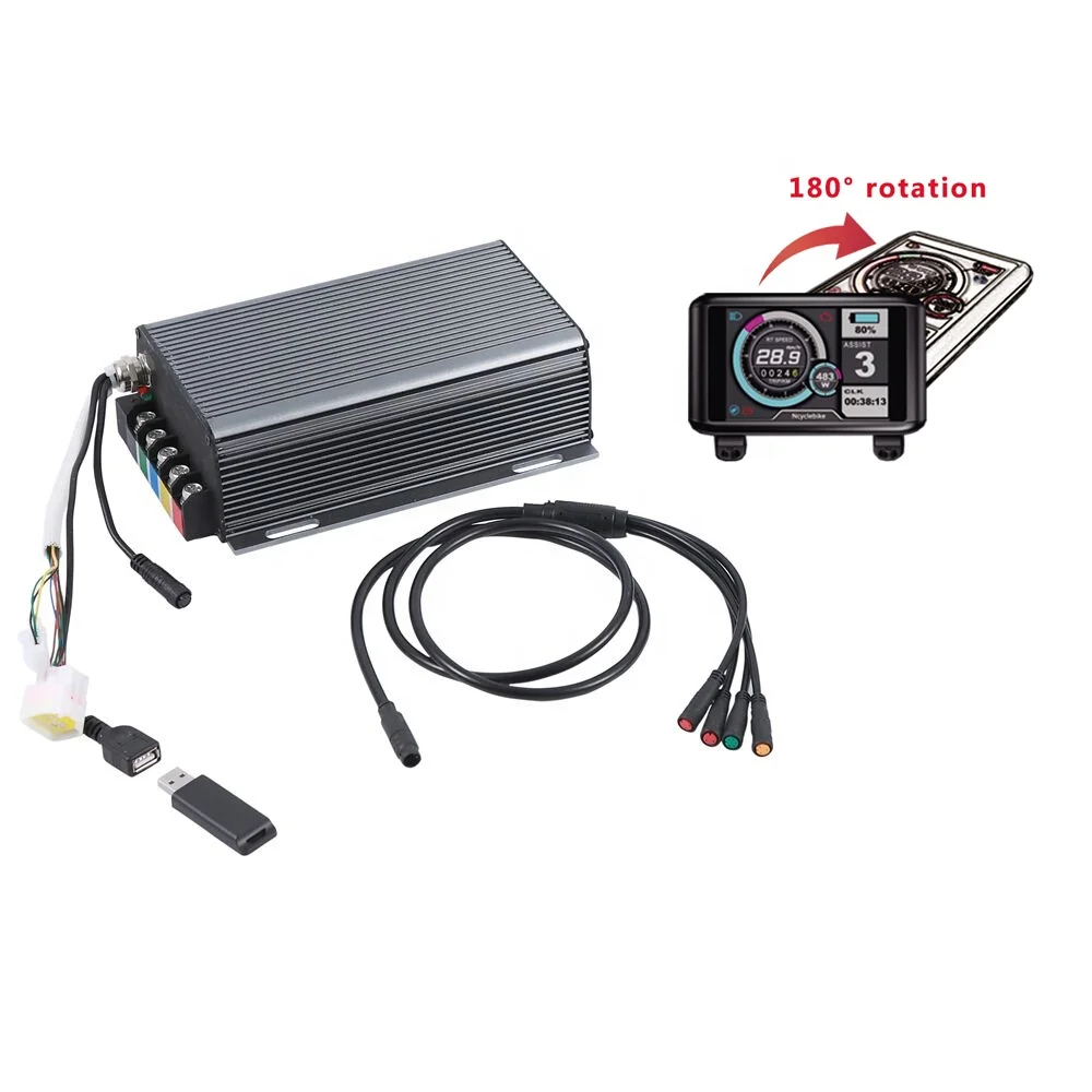 Ebike 48v 72v QS V3 5000w Moto - 72V 100A Sabvoton Controller 评论和价格